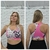 Top Competicion "Rose Print"