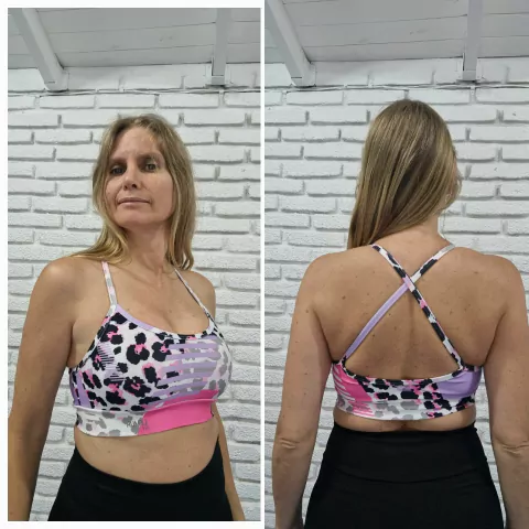 Top Scarlet "Rose Print"