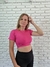 Top Manga Corta "Fucsia" - LEMUR FIT
