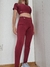 Calza Larga - 7/8vos "Malbec" en internet
