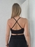 Top Uma "Black" negro - LEMUR FIT