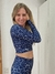 Top Manga Larga "Deep Blue" - LEMUR FIT