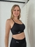 Top Basico "Texture Black (negro)" - LEMUR FIT