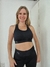 Top Marilyn "Texture Black (negro)" - LEMUR FIT