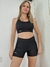 Calza Corta - Micro Corta "Texture Black (negro)" - LEMUR FIT