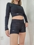 Calza Corta - Micro Corta "Texture Black (negro)" - comprar online