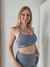 Top Scarlet "Gris Denin" - LEMUR FIT