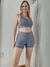Calza Corta - Micro Corta "Gris Denin" - LEMUR FIT