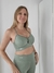 Top Uma "Texture Green (verde) - LEMUR FIT