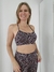 Top Uma "Amanecer Melange" (grises con destellos fucsias) - comprar online