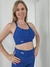 Top Greta "Azul Melange" - LEMUR FIT