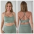 Top Scarlet "Texture Green" (verde)