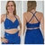 Top Uma "Azul Melange"