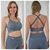 Top Greta "Texture Grey (gris)"