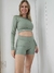 Calza Corta - Micro Corta "Texture Green (verde)" en internet