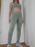 Calza Larga - 7/8vos "Texture Green" (Verde) en internet