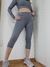 Top Manga Larga "Texture Grey (gris)" - LEMUR FIT