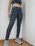 Calza Larga - 7/8vos "Noche Melange" (grises con destellos azules) - comprar online