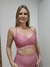 Top Uma "Texture Pink (Rosa) - LEMUR FIT