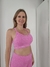 Top Greta "Rosa Melange" - LEMUR FIT
