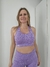 Top Competicion "Lila Melange" - LEMUR FIT