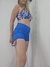 Calza Corta con Cordon Ajustable Azul Francia