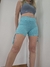 Calza Corta con Cordon Ajustable Aqua Melange - LEMUR FIT