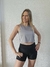 Musculosa Pupera Gris - LEMUR FIT