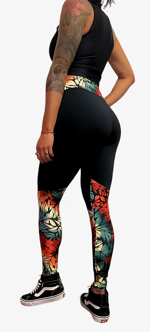 Calza Larga Combinada Crysal - comprar online