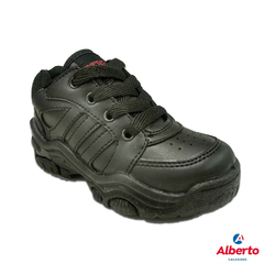 ZAPATILLAS COLEGIALES PLUMITAS 2072 NEGRO