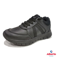 ZAPATILLAS COLEGIALES PLUMITAS 3873 NEGRO