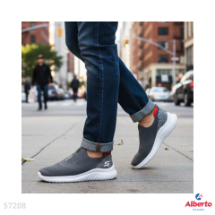 ZAPATILLAS SOFT 670 014 GRIS en internet