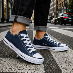 ZAPATILLAS FLECHA LONA 22302 AZUL en internet