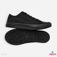 ZAPATILLAS FLECHA LONA 22317 BLACK - comprar online