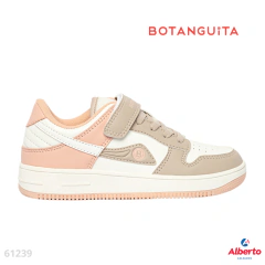 ZAPATILLAS BOTANGUITA OLIVER BLA/ROSA