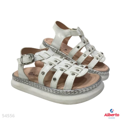 SANDALIAS GURISES 5810 BLANCO en internet
