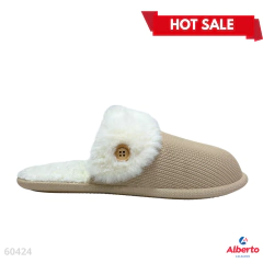 PANTUFLAS MEEK 639 PANTU DAMA BEIGE