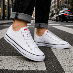 ZAPATILLAS FLECHA LONA 22300 BLANCO en internet