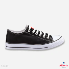 ZAPATILLAS FLECHA LONA 22301 NEGRO