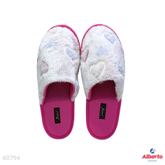 PANTUFLAS BETAR CORAZON ROSA - comprar online