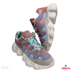 GAELLE 432W 629 BLANCO/LILA - comprar online
