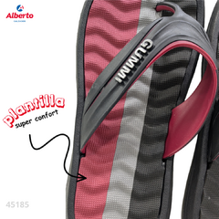 GUMMI CONFORT NEGRO/ROJO - comprar online