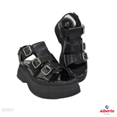 SANDALIA ROCIO BS AS 354 NEGRO - comprar online