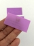 Etiqueta Emborrachada 5x2,5 cm - 10 unidades - todas da mesma cor - loja online