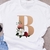 Blusa T-shirt letras iniciais Ref 2967 - comprar online