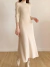 Vestido Midi Tricot Gola Alta Com Manga Longa DC 5066 - comprar online