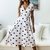 Vestido Midi Poá Ref 578 - comprar online