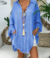 Camisa Longa Femina Chemise Ref 898