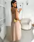 Vestido Longo Elegante Flor DC 8008 - comprar online