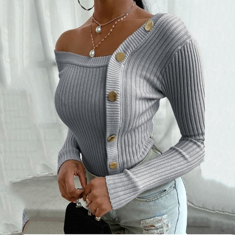 Blusa Manga Longa Paula Ref 7066